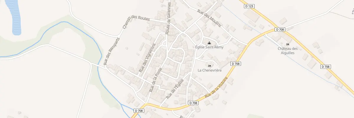Plan du 3 Rue du Four à Saint-Rémy-de-Chargnat