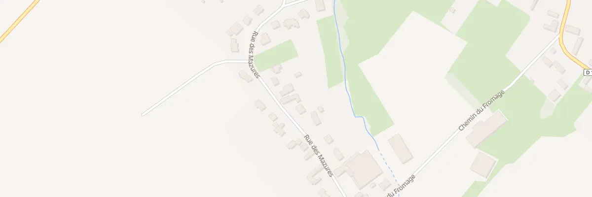 Plan du 902 Rue des Mazures à Saméon