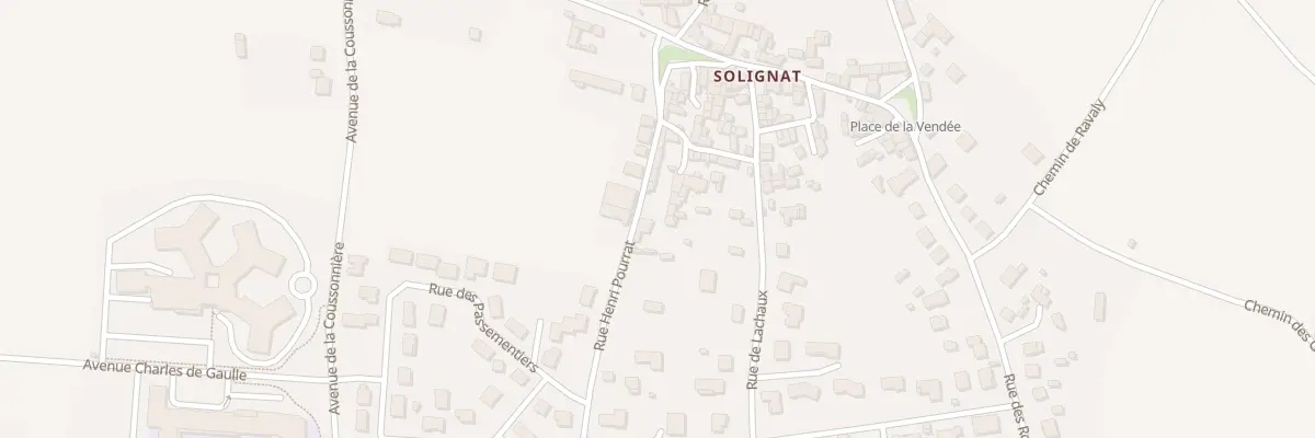 Plan du 36 Rue Henri Pourrat à Brassac-les-Mines