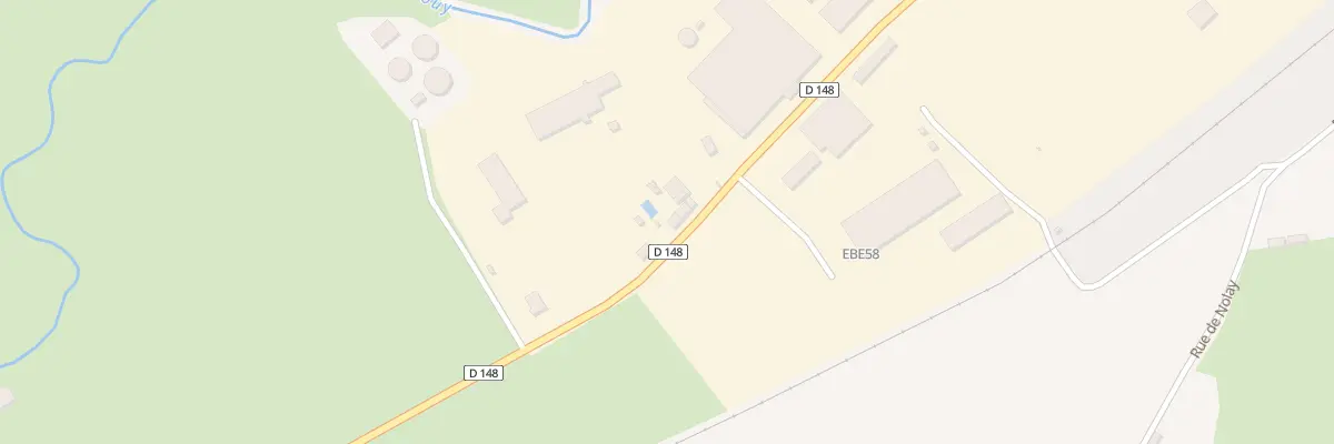 Plan du 20 Rue Auguste Lambiotte à Prémery