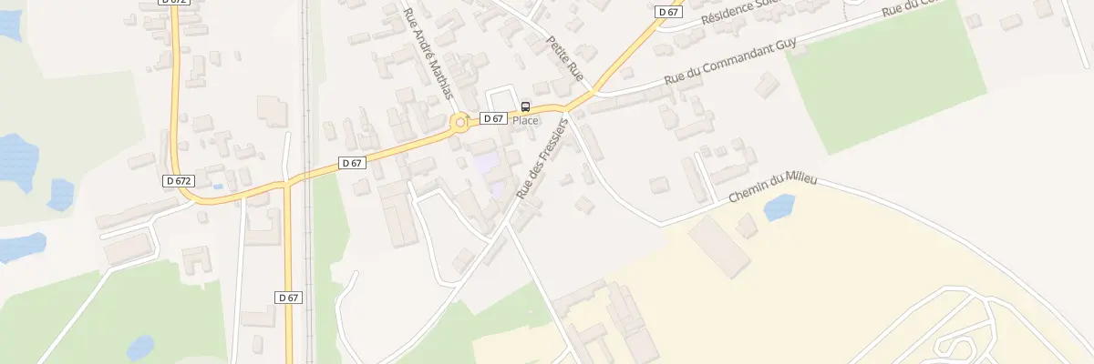 Plan du 3 Rue des Fressiers à Morcourt