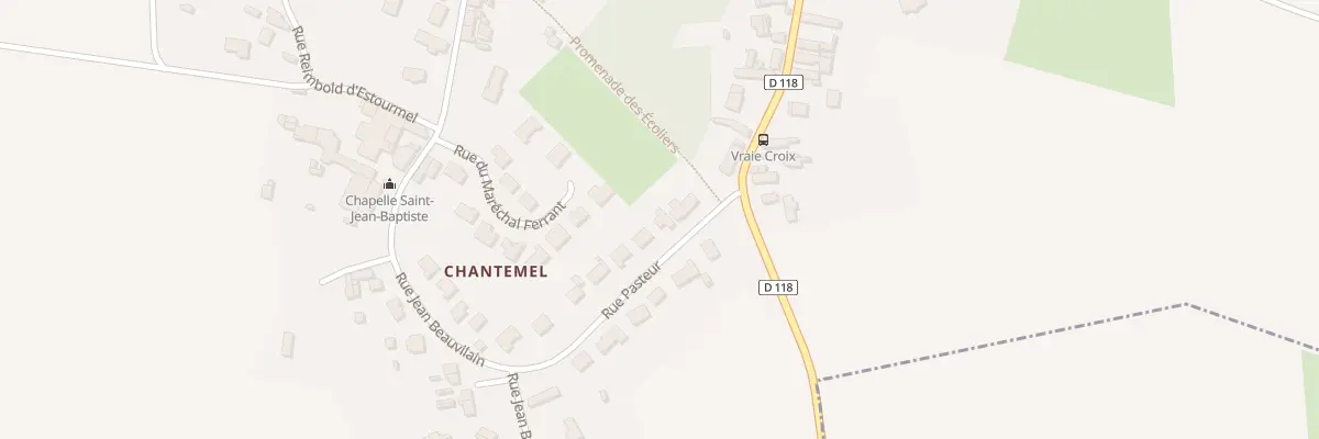 Plan du 6 Rue Pasteur à Estourmel
