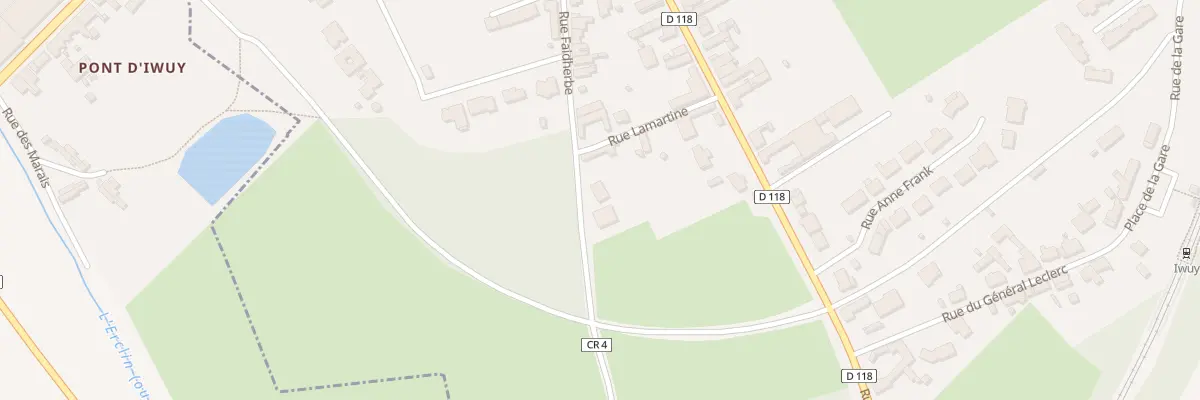 Plan du 32B Rue des Martyrs à Iwuy