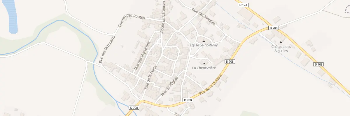 Plan du 5 Rue du Four à Saint-Rémy-de-Chargnat