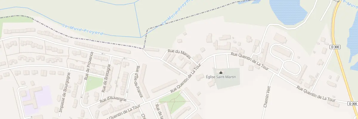 Plan du 51 Cr Dit du Marais à Harly