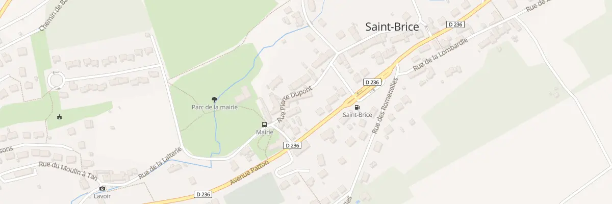 Plan du 10 Rue Pierre Dupont à Saint-Brice