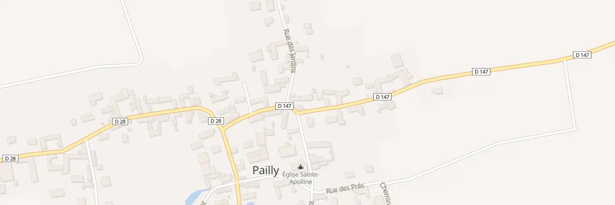 Plan du 3 Rue du Château d’Eau à Pailly