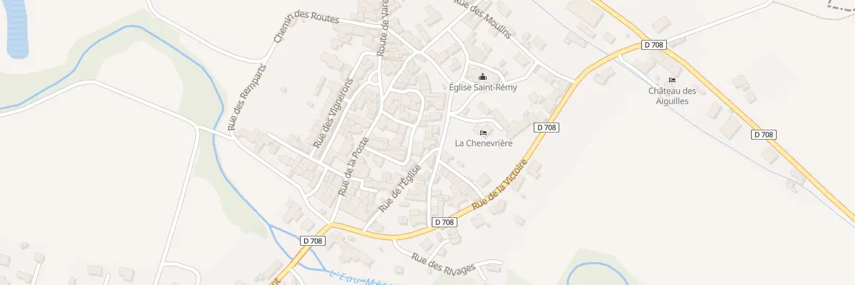 Plan du 13 Rue de l’Eglise à Saint-Rémy-de-Chargnat