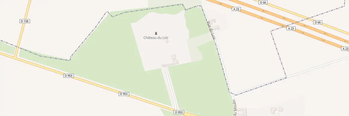 Plan du 38 Rte Nationale à Sars-et-Rosières