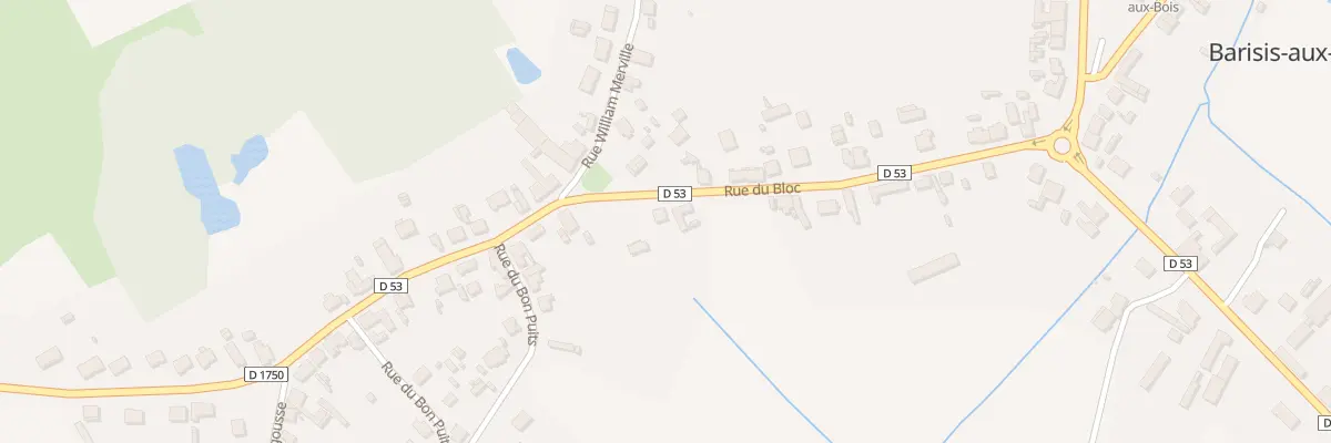 Plan du 21 Rue du Bloc à Barisis-aux-Bois