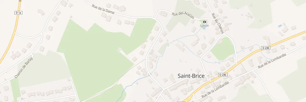 Plan du 6B Rue de la Dame à Saint-Brice