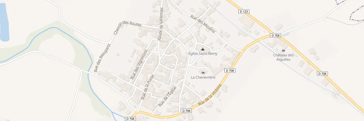 Plan du 4 Pl de l’Eglise à Saint-Rémy-de-Chargnat