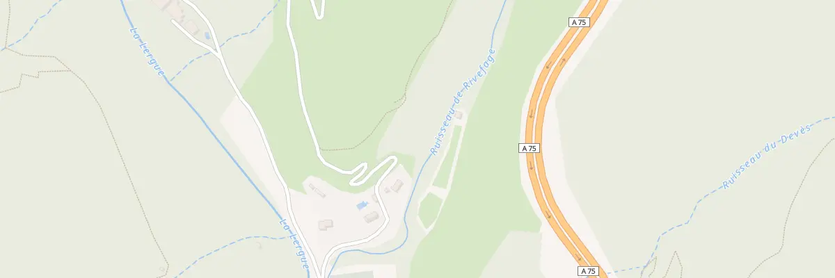 Plan du 5057 Rivefage à Pégairolles-de-l’Escalette