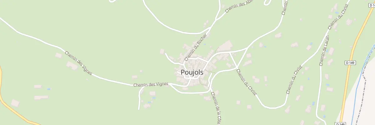 Plan du 6 Pl Mallet Caisso à Poujols
