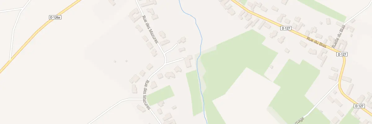 Plan du 946 Rue des Mazures à Saméon