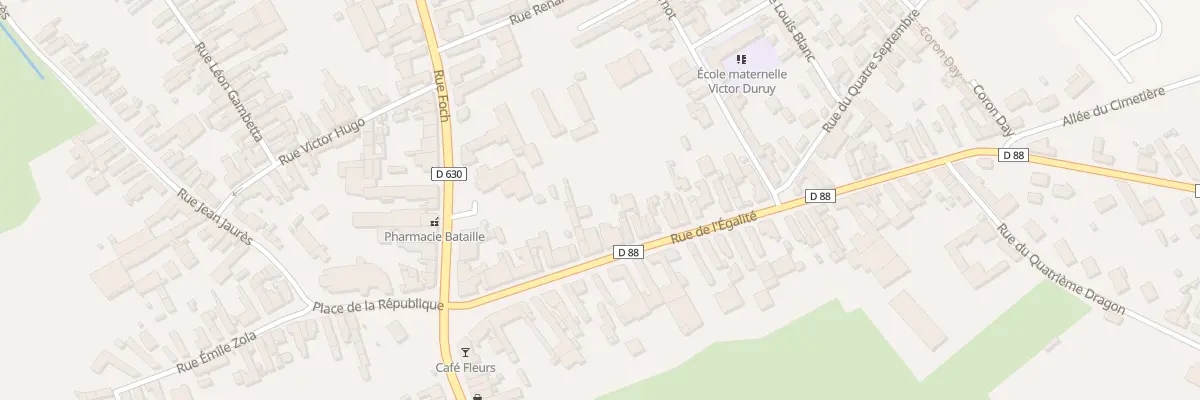 Plan du 15 Rue de l’Egalite à Iwuy