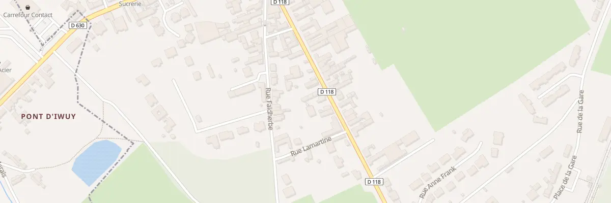 Plan du 24T Rue des Martyrs à Iwuy