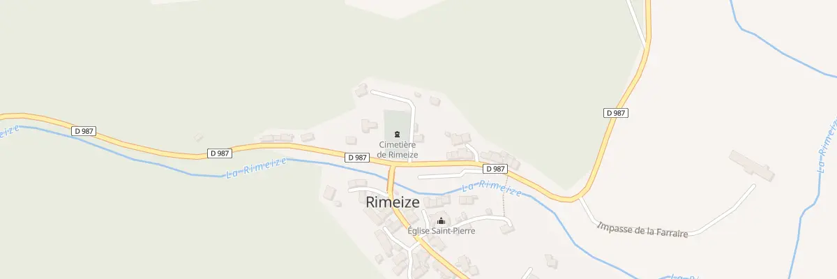 Plan du 5168 Rimeize à Rimeize
