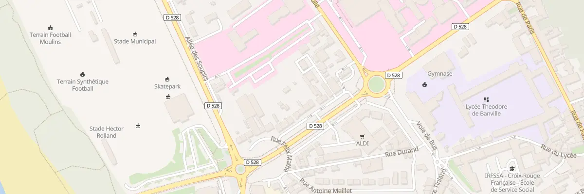 Plan du 22 Crs de Bercy à Moulins