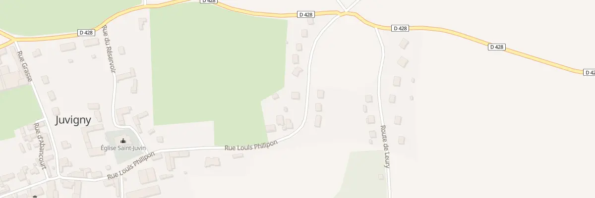 Plan du 2 Rue Louis Philipon à Juvigny