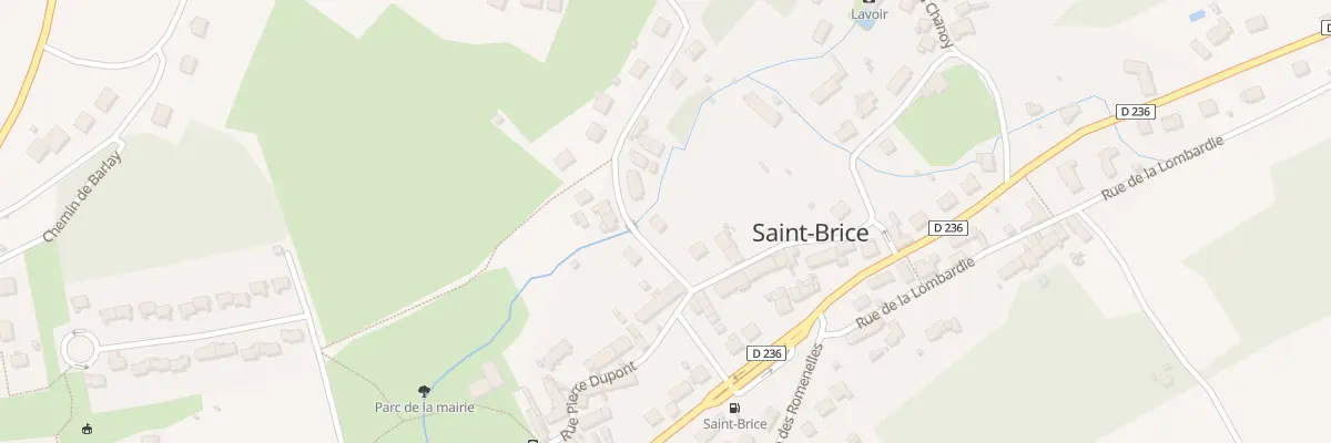 Plan du 4 Rue de la Dame à Saint-Brice