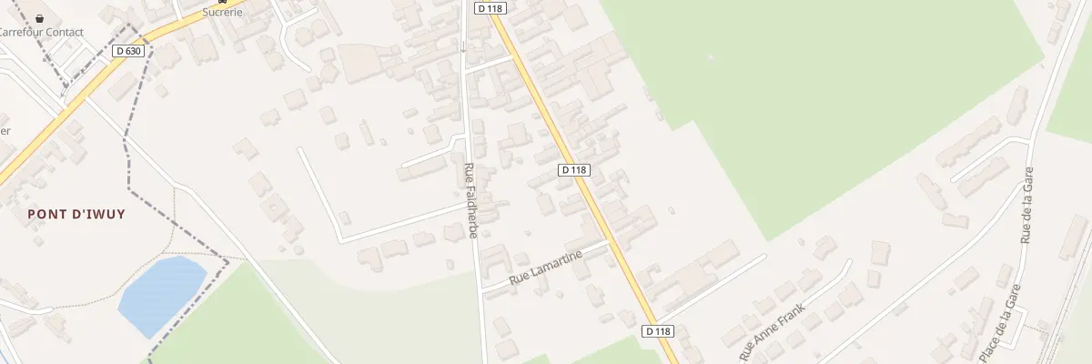 Plan du 24B Rue des Martyrs à Iwuy