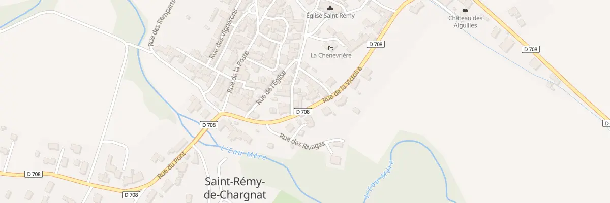 Plan du 7 Rue de la Victoire à Saint-Rémy-de-Chargnat