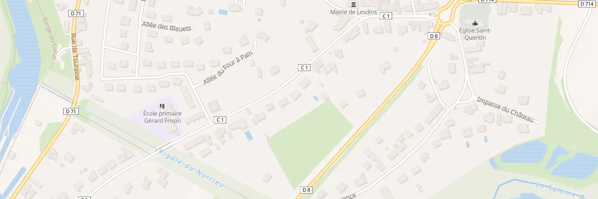 Plan du 17 Rue de Picardie à Lesdins
