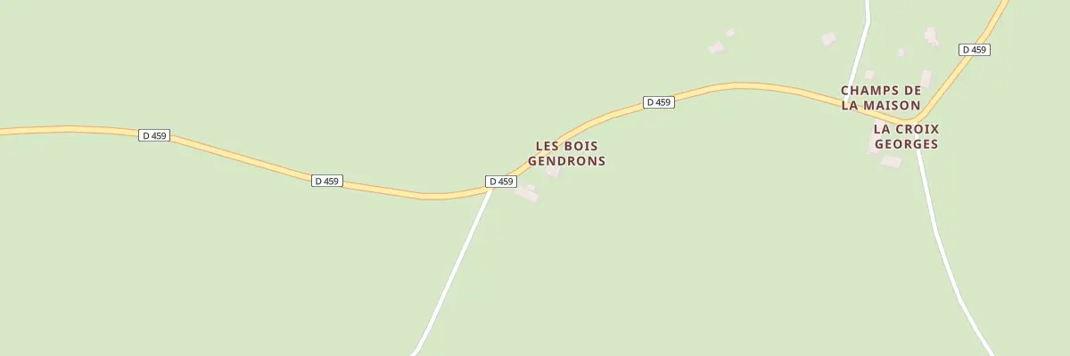 Plan du 1 Le Bois Gendrons à Moulins-sur-Ouanne