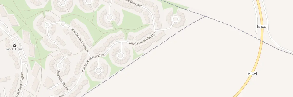 Plan du 193 Rue Jacques Blanchot à Saint-Quentin