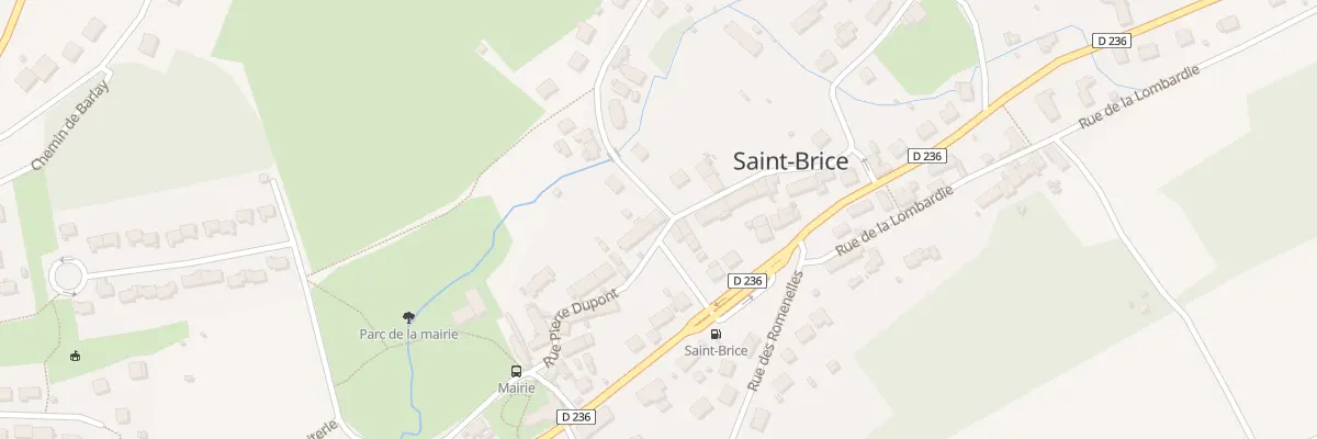 Plan du 1 Rue de la Dame à Saint-Brice