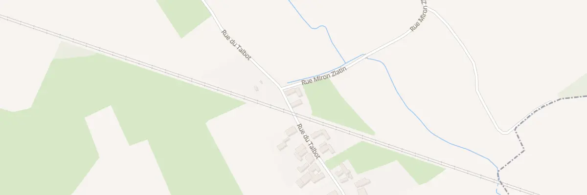 Plan du 792 Rue du Talbot à Landas