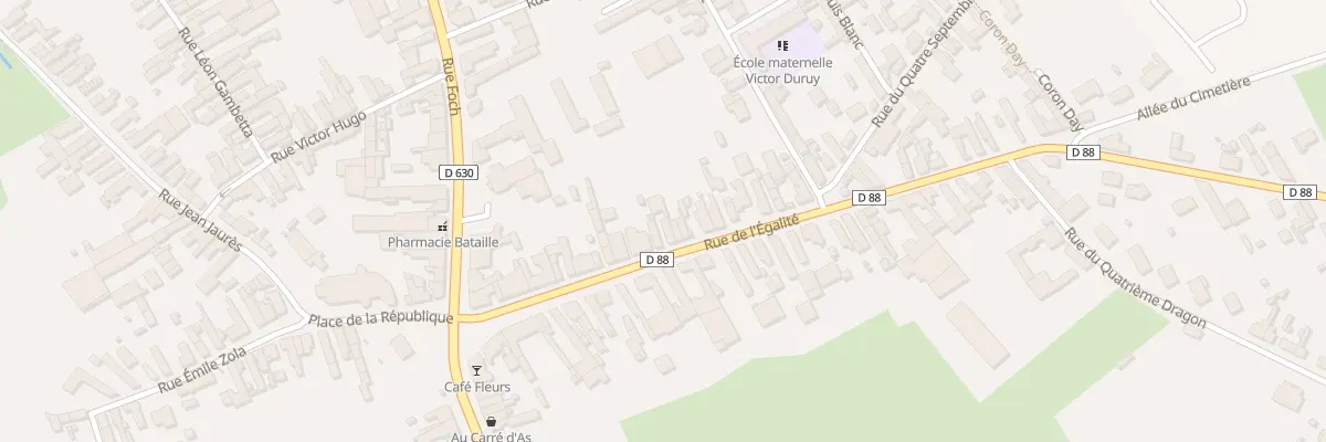 Plan du 19 Rue de l’Egalite à Iwuy