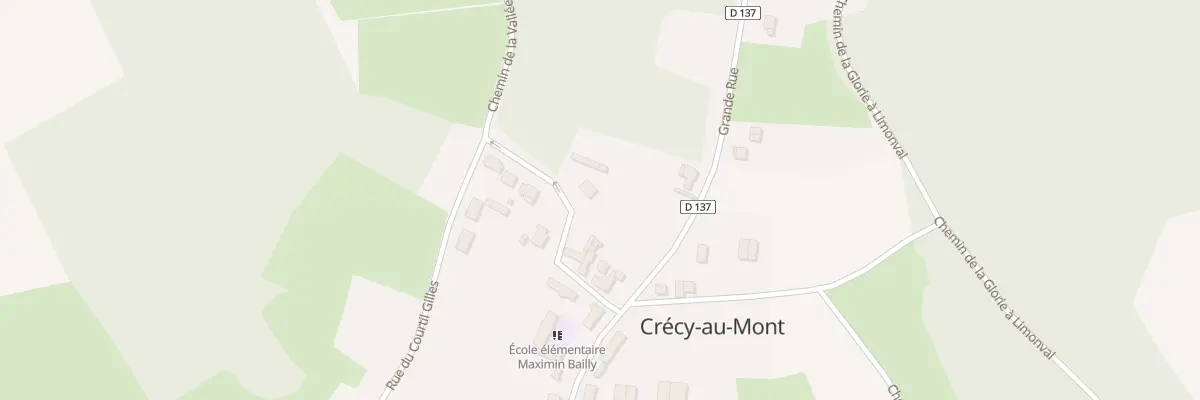 Plan du 132 La Maison Duchange à Crécy-au-Mont