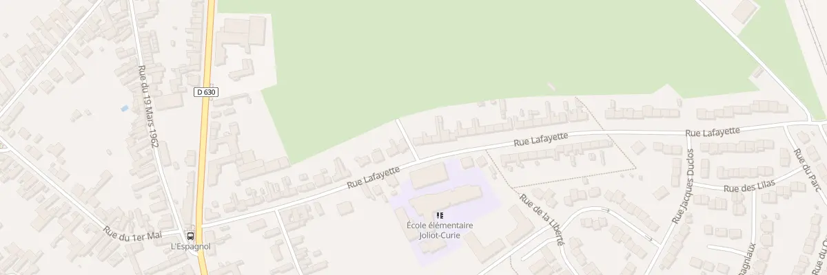 Plan du 35 Rue Lafayette à Iwuy