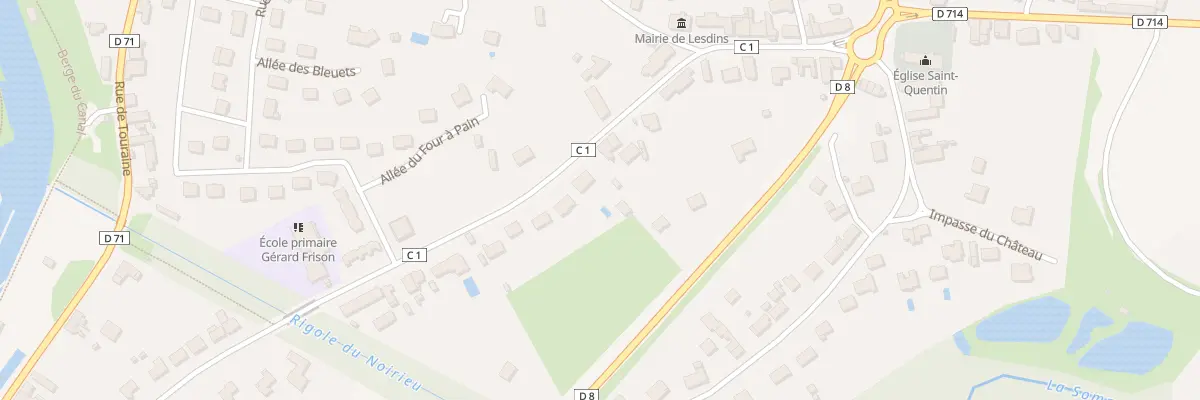 Plan du 15 Rue de Picardie à Lesdins