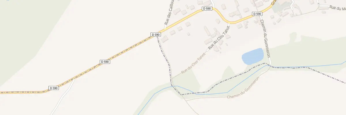 Plan du 2A Gr Gde Rue à Coucy-la-Ville
