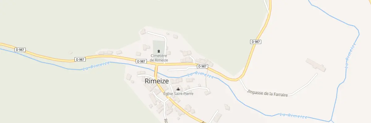 Plan du 5187 Rimeize à Rimeize