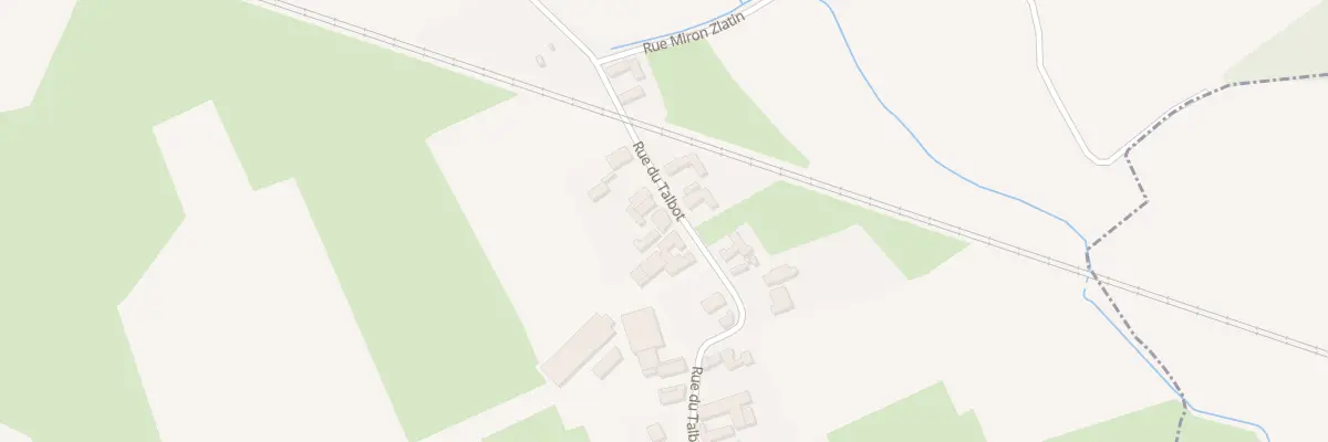 Plan du 685 Rue du Talbot à Landas