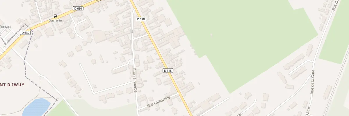 Plan du 33T Rue des Martyrs à Iwuy