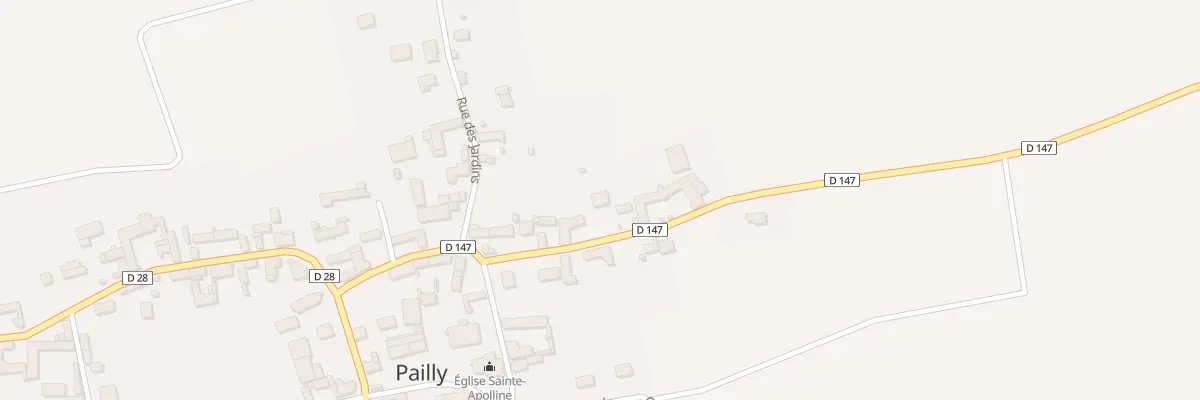 Plan du 11 Rue du Château d’Eau à Pailly