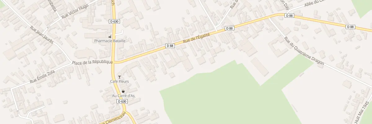 Plan du 28 Rue de l’Egalite à Iwuy