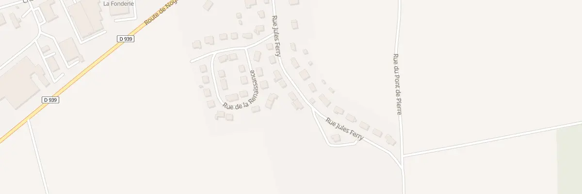 Plan du 18A Rue Jules Ferry à Soucy