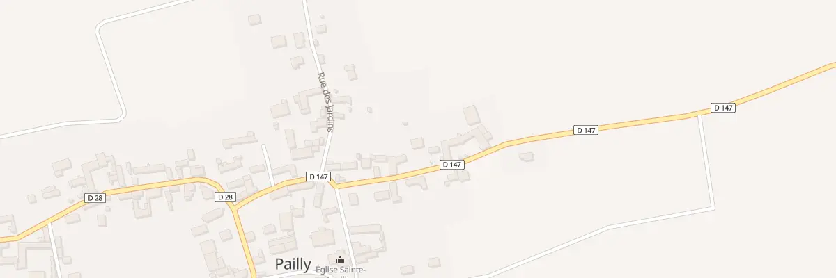 Plan du 11 Rue du Château d’Eau à Pailly