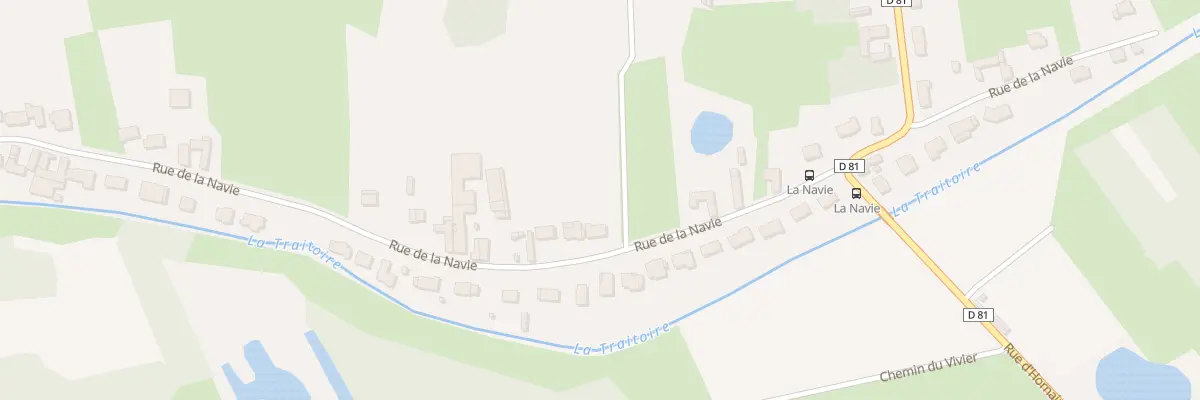 Plan du 693 Rue de la Navie à Wandignies-Hamage