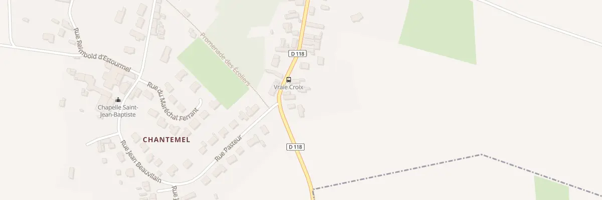 Plan du 29 Rue du Gen de Gaulle à Estourmel
