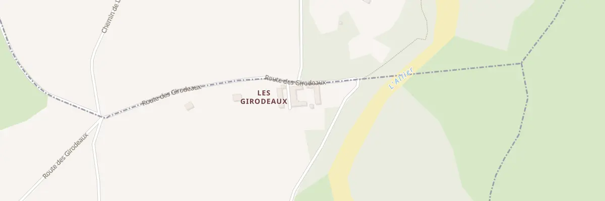 Plan du 5109 Les Girodeaux à Chemilly