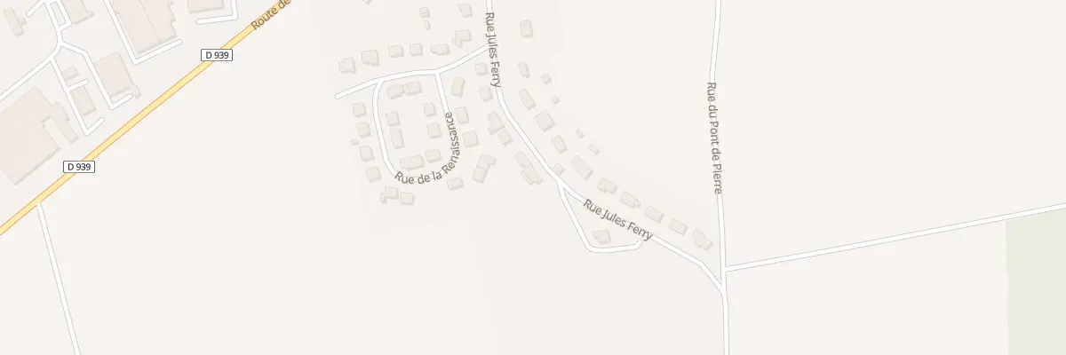 Plan du 20 Rue Jules Ferry à Soucy