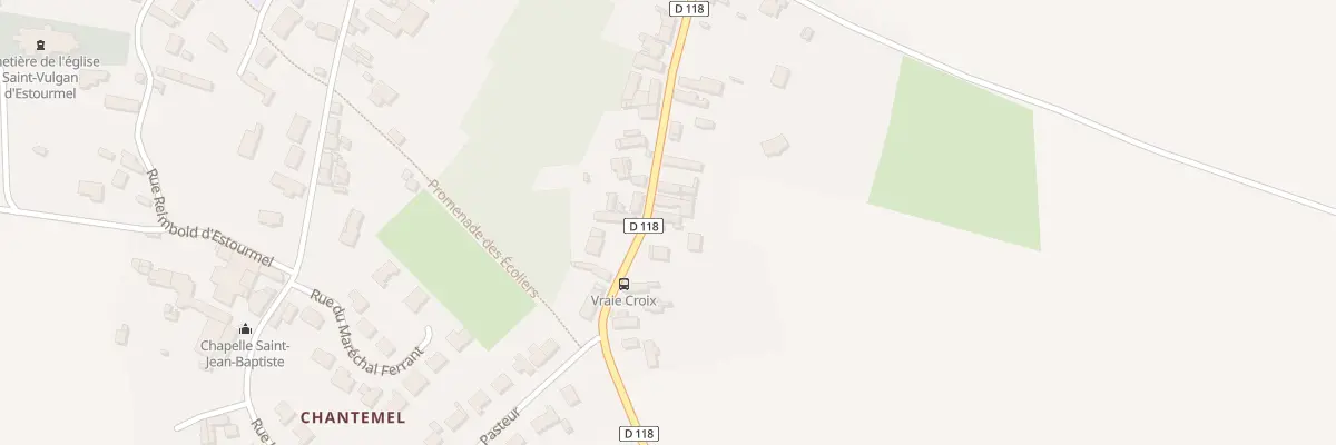 Plan du 15 Rue du Gen de Gaulle à Estourmel