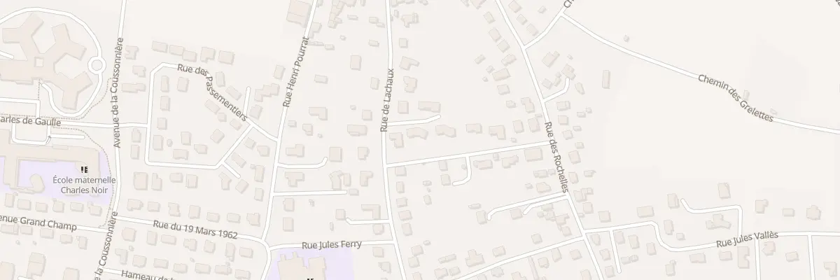 Plan du 9005 Rue des Rochelles à Brassac-les-Mines